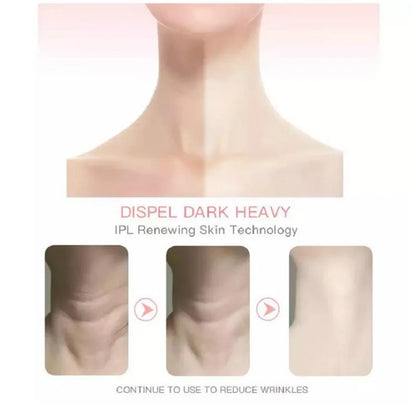 Face and Neck LED Therapy - Reduces Double Chin and give a sharp jawline, anti-wrinkle and neck massager skin care tool