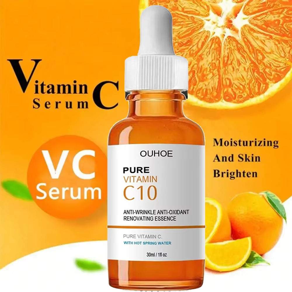 Revitalizing Vitamin C Face Serum - Anti-Aging, Firming, and Brightening Essence for Youthful Skin